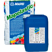 Гидроизоляция двухкомпонентная Mapei Mapelastic / Мапей Мапеластик компонент А / Б (32 кг) Mapei