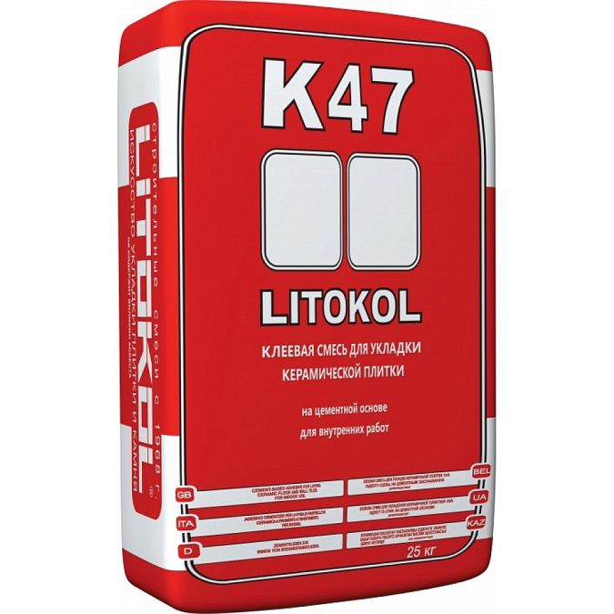 Клей плиточный LITOKOL K47 / ЛИТОКОЛ К47 (25 кг)