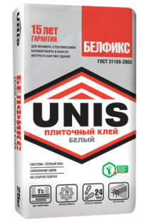 Плиточный клей UNIS / ЮНИС Белфикс (25 кг)