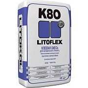 Клей плиточный LITOKOL LITOFLEX K80 / ЛИТОКОЛ ЛИТОФЛЕКС К80 серый (25 кг)