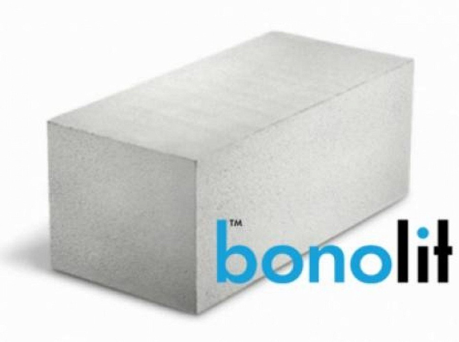 Пеноблок из ячеистого бетона стеновой Bonolit / Бонолит (600х250х150 мм / D500)