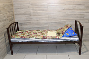 Кровать металлическая одноярусная Комфорт 4.1 (80см)