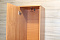 Шкаф для одежды одностворчатый с одной полкой и двумя двойными крючками