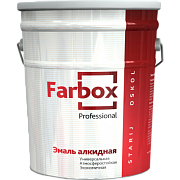 Эмаль ПФ-115 Черная (20 кг) Farbox / Фарбокс