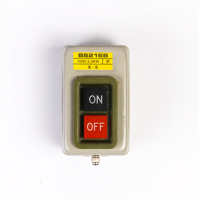 Кнопка силовая (выключатель кнопочный) BS216B/ 2,2 kw