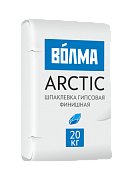 Белоснежная финишная гипсовая шпаклевка Волма Arctic Арктик (20 кг)
