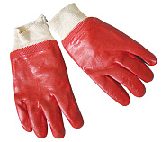 Перчатки маслобензостойкие (красные)