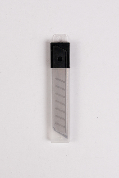 Лезвия сменные для строительного ножа (18 мм / 10 шт.) Эконом