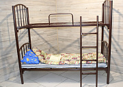 Кровать металлическая двухъярусная Комфорт - 4.2 (80см)