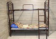 Кровать металлическая двухъярусная Комфорт -люкс 1.2 (80см)