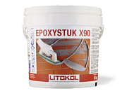 Затирочная смесь LITOKOL EPOXYSTUK X90 (ЛИТОКОЛ ЭПОКСИСТУК Х90) C.15 (серый), 5 кг